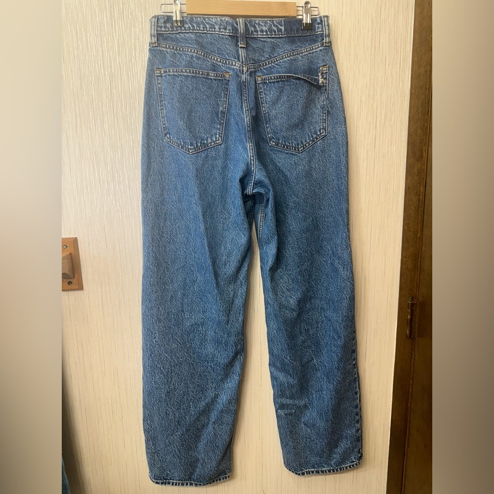 Abercrombie & Fitch The Loose High Rise Classic Blue Jeans - Picture 5 of 7